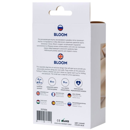 Пробка Bloom ToDo, Toyfa