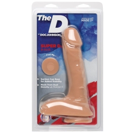 Фаллос Super D 9", Doc Johnson